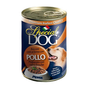 SPECIAL DOG Chunks with Chicken suņu konservi Cāļis 1.275kg